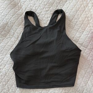 Athleta Salutation Crop! Dark Green! Size small